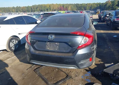 2020 Honda Civic Lx из США, поврежденный, VIN 19XFC2F64LE021597